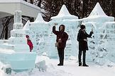 Жанровые фотографии. Ледовый городок в Парке Северного речного вокзала