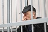 A court hearing in the Tagansky District Court for thief-in-law Igor Kokunov (Vasya Bandit), accused of extortion