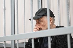 Заседание суда по делу вора в законе Игоря Кокунова (Вася Бандит), обвиняемого в вымогательстве, в Таганском районном суде