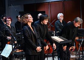 The premiere of Czech composer Jiri Antonin Benda's 'Medea' directed by Dmitry Volkostrelov in the Assembly Hall of the Moscow GES-2 Cultural Center