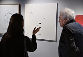 The opening ceremony of the gallery of the Joint Institute for nuclear reseach (JINR) and the exhibition 'ArteFacts by Francisco InFante together with the 'Veretyevo' gallery at JINR House of International meetings