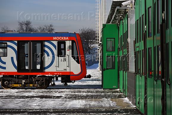 Пресс-тур в электродепо 'Сокол' Замоскворецкой линии московского метрополитена