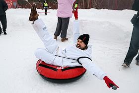 Фестиваль 'Московские сани' в Крылатском