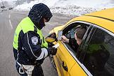 Работа сотрудников Государственной инспекции безопасности дорожного движения (ГИБДД)