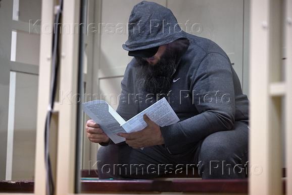 Судебное заседание по делу лидера банды 'желтых хризантем' Сергея Балихина, обвиняемого в разбое и убийствах в составе группы лиц, в Московском областном суде