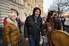 Церемония закрытия 20-го сезона ГУМ-Катка на Красной площади