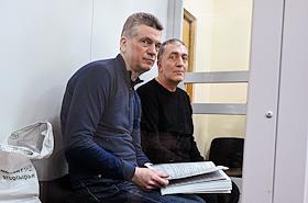 Заседание суда по делу бывшего начальника главного управления кадров Министерства обороны России Юрия Кузнецова, обвиняемого в получении взятки в особо крупном размере, и предпринимателя Левы Мартиросяна, обвиняемого в даче взятки в особо крупном размере, в 235-ом гарнизонном военном суде