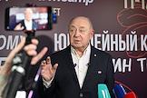 Пресс-подход с участниками юбилейного концерта в честь 85-летия тренера по фигурному катанию Алексея Мишина