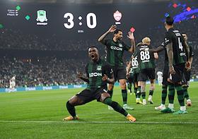 Фонбет - Кубок России по футболу 2025/26. 1/2 финала. Матч между командами 'Краснодар' (Краснодар) - ЦСКА (Москва) на стадионе 'Ozon Арена'