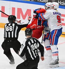 Континентальная Хоккейная Лига (КХЛ). Сезон 25 /26 г. Матч между командами ЦСКА (Москва) - СКА (Санкт-Петербург) на стадионе 'ЦСКА Арена'