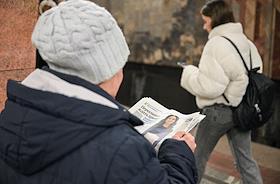 Жанровая съемка. Чтение книг в метро