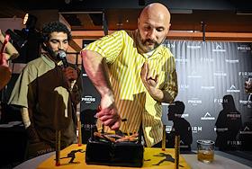 Церемония открытия боксерского клуба Rocky Road