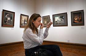 Пресс-показ выставки «Хрупкое искусство. Пастель из фондов графики XVIII – начала XX века» в Третьяковской галерее