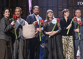 Церемония вручения XIV ежегодной премии The Art Newspaper Russia в 'Мастерской Петра Фоменко'