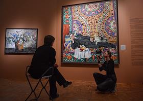 Пресс-показ выставки 'Петр Кончаловский. Сад в цвету' в Государственном Русском музее