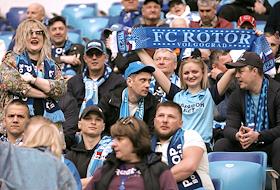 Первая Лига PARI. 27-й тур. Матч между командами 'Ротор' (Волгоград) - 'Нефтехимик' (Нижнекамск) на стадионе 'Волгоград Арена'