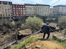 Последствия наводнения в Дагестане