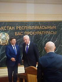 Встреча генеральных прокуроров России и Казахстана