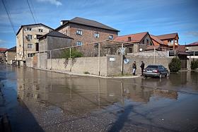 Последствия наводнения в Дагестане