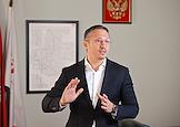 Kirill Kornilin, CEO of North-West Suburban Passenger Company (NWSPK), during an interview