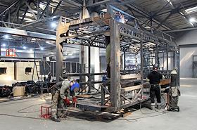 Работа российско-белорусского завода «Нижэкотранс». Цеха сборки трамваев «Минин»