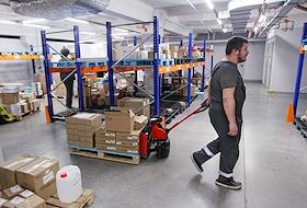 Работа склада медикаментов ГП НО «Нижегородская областная фармация»