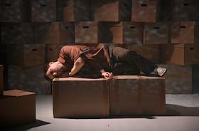 Пресс-показ Алексея Мартынова и Александра Тронова 'Наивно. Супер' — танц-драматическая притча по бестселлеру Эрленда Лу в театре 'Практика'