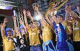 Болельщики встретили футболистов «Зенита» после победы в чемпионате России