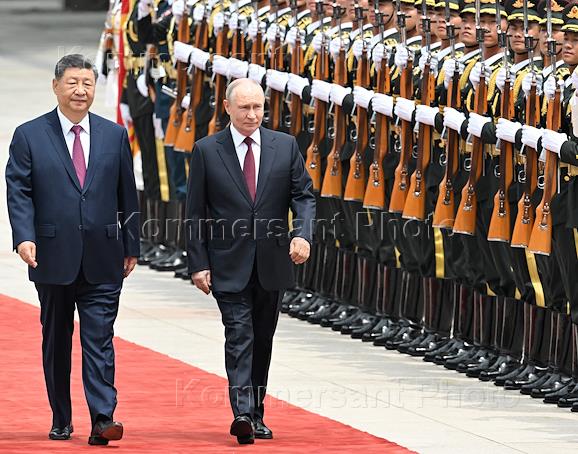 Рабочая поездка президента России Владимира Путина в Китай