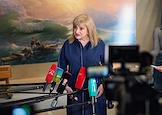 Начало реставрации картины Ивана Айвазовского 'Девятый вал'