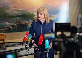 Начало реставрации картины Ивана Айвазовского 'Девятый вал'