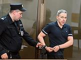 Оглашение приговора предпринимателям Александру Бурдакову, Михаилу Бережному и Николаю Федюковичу, обвиняемых по делу об особо крупном мошенничестве, в Дорогомиловском районном суде
