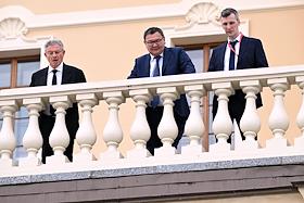 XXIX Петербургский международный экономический форум (ПМЭФ) 2026. Президент России Владимир Путин провел встречи в Константиновском дворце
