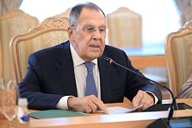 Встреча министра иностранных дел России Сергея Лаврова с министром иностранных дел Народной Республики Бангладеш Халилуром Рахманом в Доме приемов МИД России