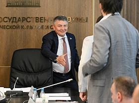 Заседание рабочей группы 'Развитие массового, в том числе корпоративного, спорта в Российской Федерации' в Государственной думе (ГД) России