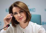 Ректор Южного федерального университета (ЮФУ) Инна Шевченко, во время пресс-конференции, в информационном агентстве Интерфакс-Юг