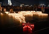 Всероссийская мемориальная акция 'Свеча памяти', посвященная Дню памяти и скорби и 85-й годовщине начала Великой Отечественной войны, перед Музеем Победы на Поклонной горе