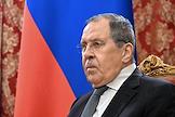 Рабочая встреча министра иностранных дел России Сергея Лаврова с президентом Международного комитета Красного Креста Мирьян Сполярич в Доме приемов МИД России