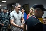 Судебное заседание по делу основателя 'Русагро' Вадима Мошковича, экс-гендиректора компании Максима Басова, а также бывшего вице-губернатора Тамбовской области Сергея Иванова в Замоскворецком районном суде