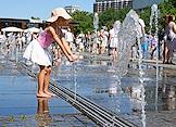 Жанровая съемка. Жара в Москве