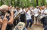 III Санкт-Петербургский международный джазовый фестиваль. Джазовый парад во главе с саксофонистом Игорем Бутманом в Летнем саду