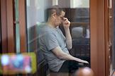 Судебное заседание по делу иеромонаха Русской православной церкви заграницей Никандра (Евгения Пинчука), обвиняемого в реабилитации нацизма и призывам к осуществлению экстремистской деятельности в Свердловском областном суде