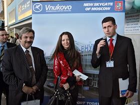 Открытие регулярного рейса 'Красноярск-Москва' во 'Внуково'