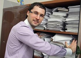 Мусатов Антон, заместитель председателя правления 'Национальной факторинговой компании' ('НФК') в офисе компании