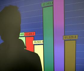 Олег Ануфриев, тренер бизнес-симуляции Storewars (программа по моделированию бизнеса) компании IMS Group, в гостинице 'Новотель'