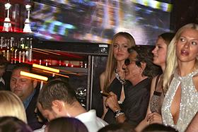 Специальный показ Roberto Cavalli в клубе Soho Rooms