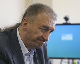 Президент группы компаний 'Акадо' Виктор Савюк в офисе компании