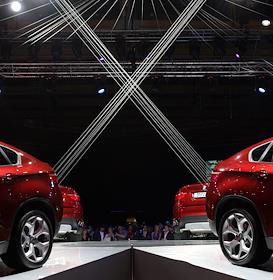 Премьера BMW X6 на гала-вечере Access to X-ness в Центральном выставочном комплексе 'Манеж'