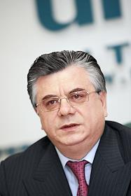 Александр Мурычев, первый исполнительный вице-президент РСПП, глава Ассоциации региональных банков Российской Федерации на пресс-конференции в агентстве 'Интерфакс