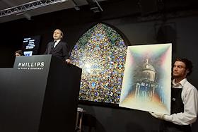 Аукционные торги Phillips de Pury & Company Contemporary Art.
